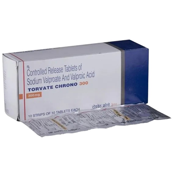 torvate chrono 300mg tablet 10's